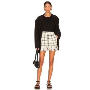 Anine Bing Becky Plaid-Check Shorts US 2 / DE 32